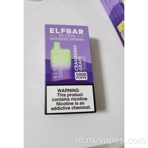 ELF BAR 5000 Perangkat Vape sekali pakai